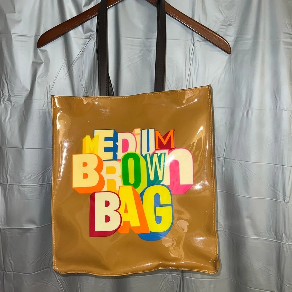 Bloomingdale's Medium Brown Bag - Multicolor - Picture 2 of 11